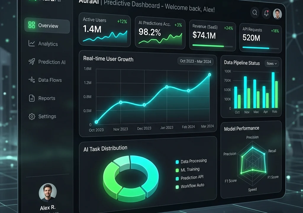 Nexus AI platform dashboard