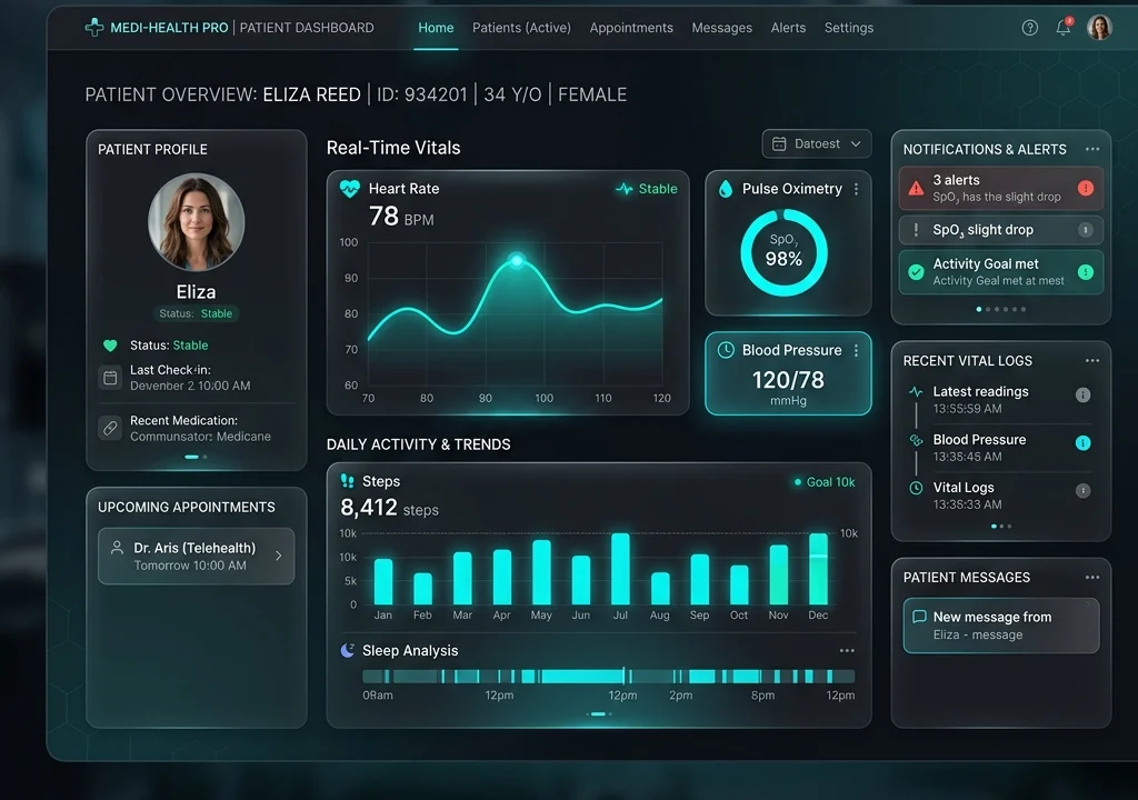 Redesigned website shown on desktop and mobile